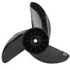 01 02 015 Plastic Propeller, Three-Blade Propeller Simple with Nut Spacer Plug for Electric Thruster view 1