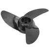 01 02 015 Plastic Propeller, Three-Blade Propeller Simple with Nut Spacer Plug for Electric Thruster view 3