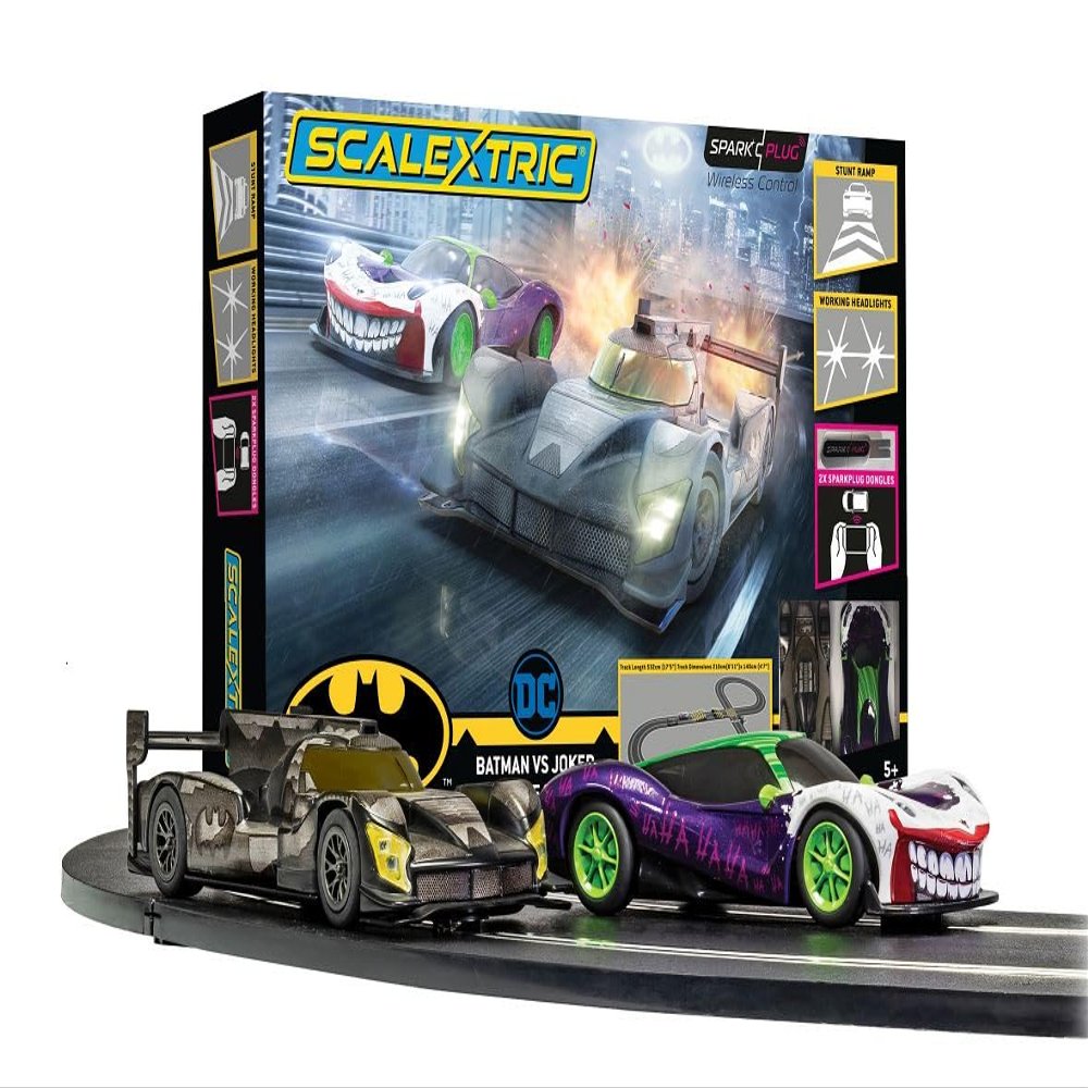 Scalextric - 1/32 Scalextric Spark Plug - Batman Vs Joker Race Setsc1415p