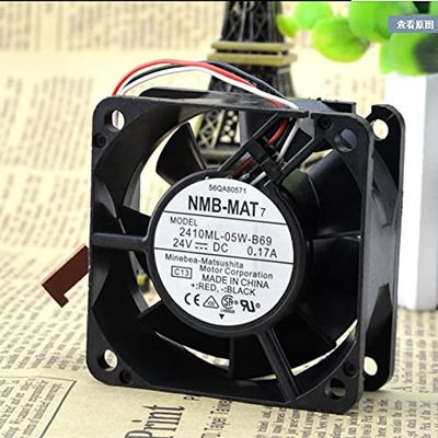 Davitu Remote Controls - 2410ML-05W-B69 DC 24V 0.17A 606025mm 60mm 6cm Converter Cooling Ball Fan