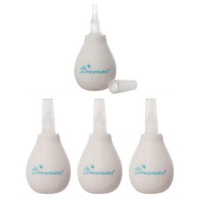 3 Pc Baby Nose Suction Nasal Aspirator Bulb Infant Clean Mucus Hospital Grade !