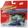 Johnny Lightning 1966 Volkswagen Beetle, Blue view 1