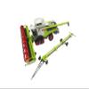 Marge Models CLAAS Lexion 8900 Terra Trac Combine with Header Cart 1:32 Scale Model 02531980, Green view 1