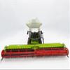 Marge Models CLAAS Lexion 8900 Terra Trac Combine with Header Cart 1:32 Scale Model 02531980, Green view 4