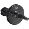 KYX Racing Hardened Steel Transmission Gear Set Gearbox Gear Set Upgrades Accessories for 1/24 RC Crawler Car Axial SCX24 Deadbolt JLU C10 B-17 view 3