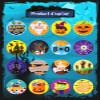 1000 Pcs Halloween Roll Stickers for Kids Teens, Lorvain Pumpkin Bats Spiders Witch Web Ghost Favor Roll Kids Stickers Decals for Halloween Praty Decorations, Holiday Stickers view 3