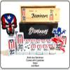 Puerto Rico Dominoes Adult Set Gifts Double six Puerto Rican Domino Set Boricua Style Comes with PR Flag view 2