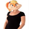 Rubies Costume Space Jam 2: A New Legacy Lola Plastic Half-Mask, One Size view 4