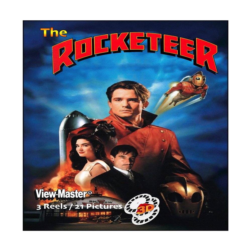 Rocketeer - from The Movie - ViewMaster - 3 Reel Set - 21 3D Images