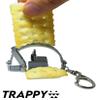 Trappy - The Original MINI Bear Trap Keychain That Works - Silver,1 Pack view 2