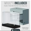 Dinavio Crafthouse Elite Trainer Box Acrylic Case - ETB Protector Case - Elite Trainer Box Protector - 8mm + 5mm Acrylic 5x3mm Magnets - Compatible with PKMN ETB Boxes (Black Base) view 2