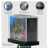 Dinavio Crafthouse Elite Trainer Box Acrylic Case - ETB Protector Case - Elite Trainer Box Protector - 8mm + 5mm Acrylic 5x3mm Magnets - Compatible with PKMN ETB Boxes (Black Base) view 4