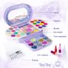 Tomons Kids Makeup Kit for Girl Real Washable Cosmetic Toy Beauty Set , Birthday Toys Gift for 3 4 5 6 7 8 9 10 year Girls view 3