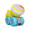 BB Junior Drive 'N Rock - Concrete Mixer with Drum: Toy Vehicle with Removable Musical Instrument, Includes Batteries, from 12 Months (16-89032), Yellow view 3