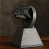 Lana Toys Nanmu Dinosaur Head Statue Carnotaurus Spinosaurus Velociraptor Mosasaurus Allosaurus Tyrannosaurus Rex Model Realistic Figure Resin Collector Decoration Gift Adult (Ankylosaurus) view 1