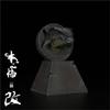 Lana Toys Nanmu Dinosaur Head Statue Carnotaurus Spinosaurus Velociraptor Mosasaurus Allosaurus Tyrannosaurus Rex Model Realistic Figure Resin Collector Decoration Gift Adult (Ankylosaurus) view 3