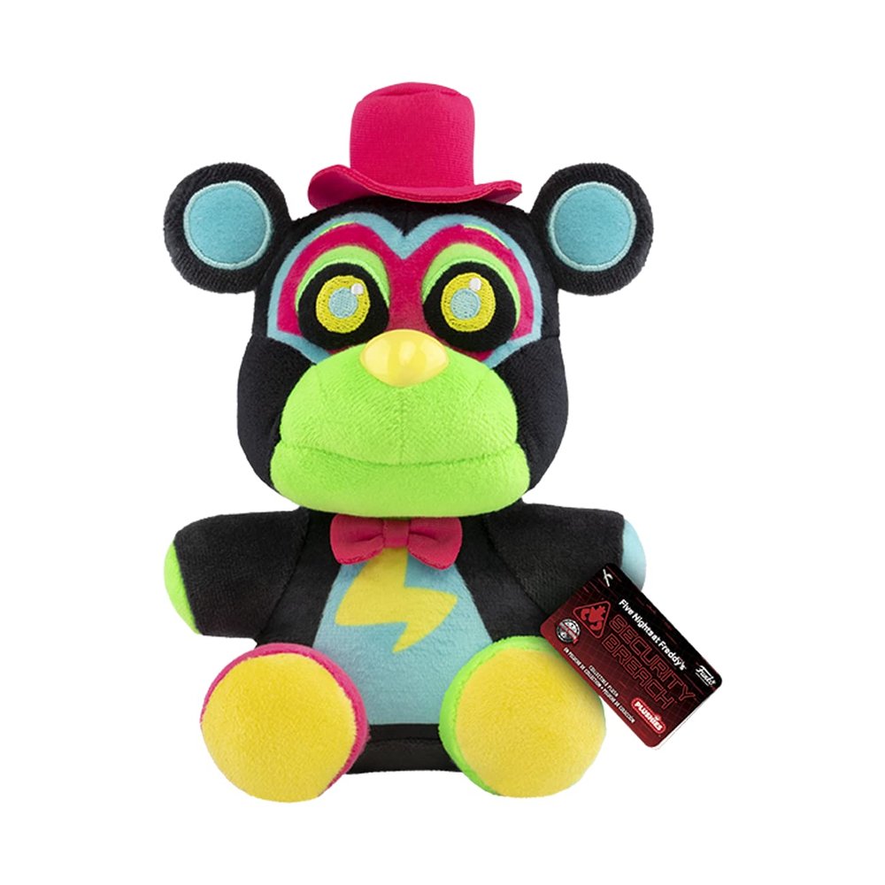 Funko Plush: Five Nights at Freddy's (FNAF) Security - 7" Glamrock Freddy Fazbear - Collectable Soft Toy - Birthday Gift Idea - Stuffed