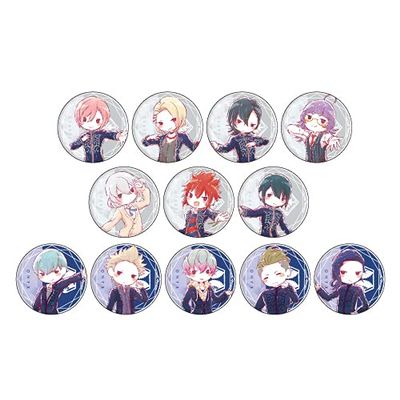 JACKJEANNE 02 Tin Badge / Quartz & Onyx Version, Graph Art, Box of 12