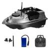 Remote Control Fishing Bait Boat with GPS, 500M Range, Dual Motors, Large Hopper, LED Lights for Night Fishing  Ideal for Carp, Catfish, and Bass,Remote Control Bait Boat view 1