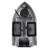 Remote Control Fishing Bait Boat with GPS, 500M Range, Dual Motors, Large Hopper, LED Lights for Night Fishing  Ideal for Carp, Catfish, and Bass,Remote Control Bait Boat view 2