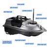 Remote Control Fishing Bait Boat with GPS, 500M Range, Dual Motors, Large Hopper, LED Lights for Night Fishing  Ideal for Carp, Catfish, and Bass,Remote Control Bait Boat view 4