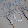 Silver Glitter God Gave Me You Cake Topper for Wedding/Engagement/Marriage Party Decorations view 2