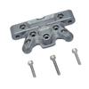 GPM Racing Aluminum Front Top Plate Grey : 1/5 8S BLX Kraton & Outcast view 1