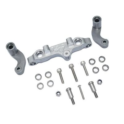 GPM Racing Aluminum Steering Arms Grey : 1/5 8S BLX Kraton & Outcast
