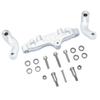 GPM Racing Aluminum Steering Arms Silver : 1/5 8S BLX Kraton & Outcast view 1