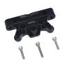 GPM Racing Aluminum Front Top Plate Black : 1/5 8S BLX Kraton & Outcast view 1