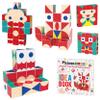 PicassoTiles Infinite Magnetic Puzzle Magic Cube Easy-Connect Brain Teaser Toy Set Magnet Pattern Block Matching Toys Free Ideabook 150+ Inspirations STEM Learning Kids Boys&Girls Age3+ PTC25 view 1