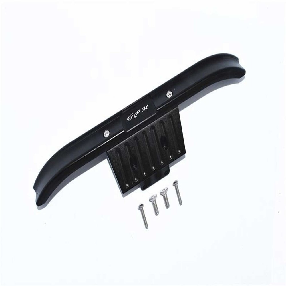 GPM Racing Aluminum Front Bumper Black : 6S BLX Outcast & Notorious