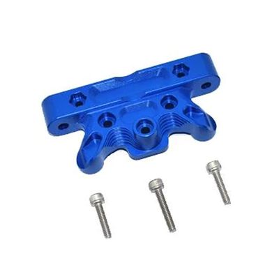 GPM Racing Aluminum Front Top Plate Blue : 1/5 8S BLX Kraton & Outcast