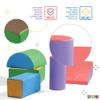 Play22 Soft Climbing Toys for Toddlers Indoor - 5 PC Baby Foam Climbing Blocks, PU Leather Gym Climb and Crawl Play Set Waterproof and Easy to Clean view 4