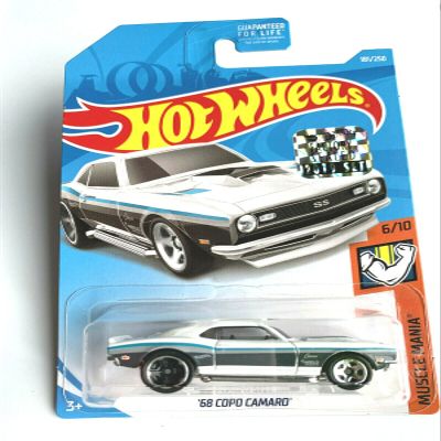 DieCast Hotwheels '68 Copo Camaro - Muscle Mania 6/10 [2019 Factory Sealed] 181/250