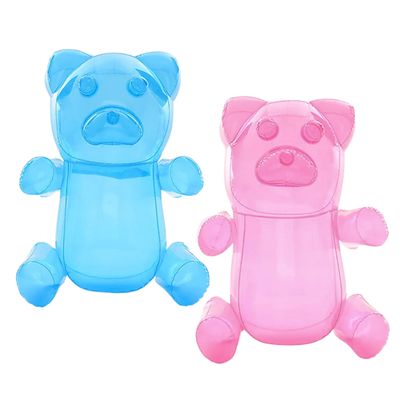 4E's Novelty 2 Inflatable 24 inch Huge Gummy Bears, Candyland Party Decorations for Girls, Birthday Party Favors, Lollipop Two Sweet Theme Birthday Party Supplies, Unique Pool Floaties Toys