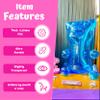 4E's Novelty 2 Inflatable 24 inch Huge Gummy Bears, Candyland Party Decorations for Girls, Birthday Party Favors, Lollipop Two Sweet Theme Birthday Party Supplies, Unique Pool Floaties Toys view 4