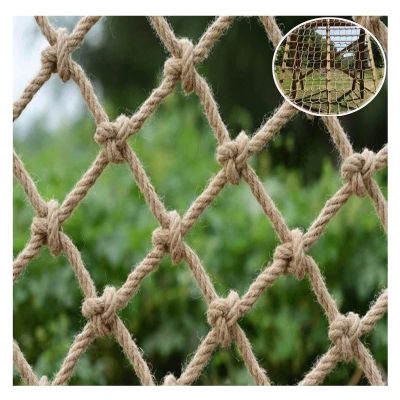 Hynet Child Safety Net, Climbing Rope Net Outdoor Treehouse Fence Playground Protective Net Kids Rope Ladder Garden Hammock Railing Decor (Size : 2 * 8m(7 * 26ft))
