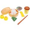 26pcs Dim Sum Toy Steamer Buns Chinese Breakfast Toy Kids Pretend Play Kitchen for Boys Girls view 2