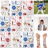 360 Ct Baseball Temporary Tattoos - Sports/Baseball Birthday Party Supplies Goodie Bag Stuffers Favors Prize Motivational Stickers(30 Sheets) view 1