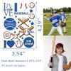 360 Ct Baseball Temporary Tattoos - Sports/Baseball Birthday Party Supplies Goodie Bag Stuffers Favors Prize Motivational Stickers(30 Sheets) view 2