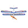 Viloga Mini RC Plane Kit PP Foam Airplane, 450mm Wingspan Pitts 3D Aerobatic Biplane Model Kit to Build for Adults, DIY Sport Airplane for Indoor & Park Flyer (KIT+Motor+Servo) view 3