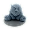 HERO Creations - Owlbear Sitting- RPG - Dungeons and Dragons - DND - Pathfinder - Lord of The Ring - Figurine Miniature (Gray/Unpainted) (1 Large (Base 50mm)) view 1