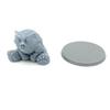 HERO Creations - Owlbear Sitting- RPG - Dungeons and Dragons - DND - Pathfinder - Lord of The Ring - Figurine Miniature (Gray/Unpainted) (1 Large (Base 50mm)) view 2