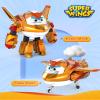 Super Wings 5" Transforming Golden Boy, Airplane Toys Vehicle Action Figure, Transforming Plane to Robot, Birthday Gifts for 3 4 5 Year Old Boys Girls Preschool Kids, Gold view 3