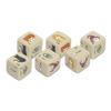 Hocus Pocus Dice Set | Collectible d6 Dice Featuring Characters & References - Sanderson Sisters (Winifred, Sarah, and Mary), Thackery Binx, Candle, and Book Eye | Officially Licensed 6-Sided Dice view 4