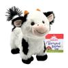 Cuddle Barn - Barnyard Buddies Cow | Animated Singing Cow Plush Stuffed Animal | Walks and Wags Tail to Old Macdonald, 8 inches view 1