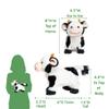 Cuddle Barn - Barnyard Buddies Cow | Animated Singing Cow Plush Stuffed Animal | Walks and Wags Tail to Old Macdonald, 8 inches view 3