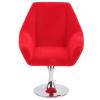 Mini Dollhouse Armchair, 1:12 Dolls House Sofa Furniture Chair Flocking Doll House Chair for Kids(Red) view 1
