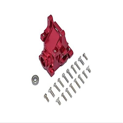 Aluminum Front Or Rear Gear Box (Without Carrier) For Arrma 1:8 KRATON/TALION/OUTCAST/NOTORIOUS/TYPHON/KRATON V5 / NOTORIOUS V5 / 1:7 INFRACTION/LIMITLESS/MOJAVE - 20Pc Set Red